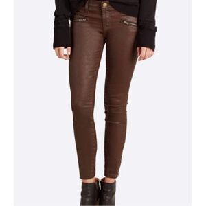 Current/Elliot Soho Zip Stiletto Skinny Ankle Pants